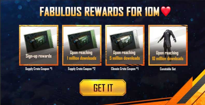 BGMI reward