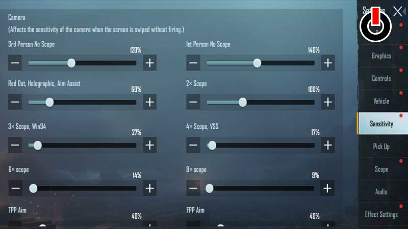 best Sensitivity Settings For BGMI