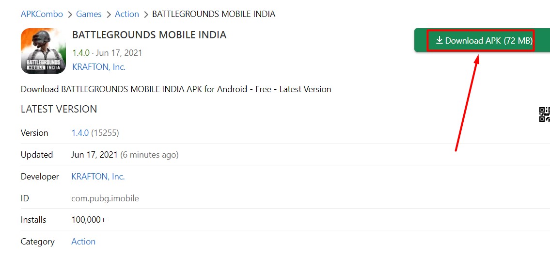Battlegrounds Mobile India APK and OBB Files Download