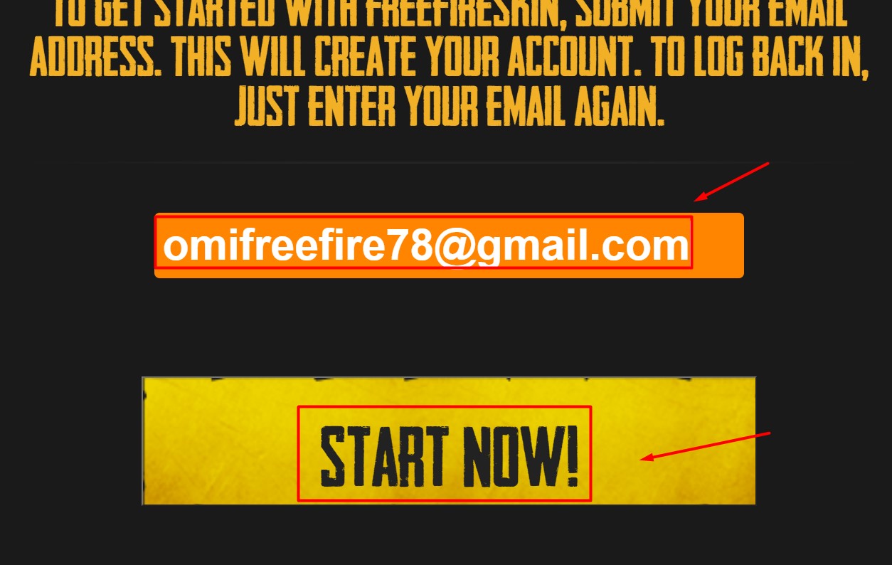 Free Fire Skin Generator