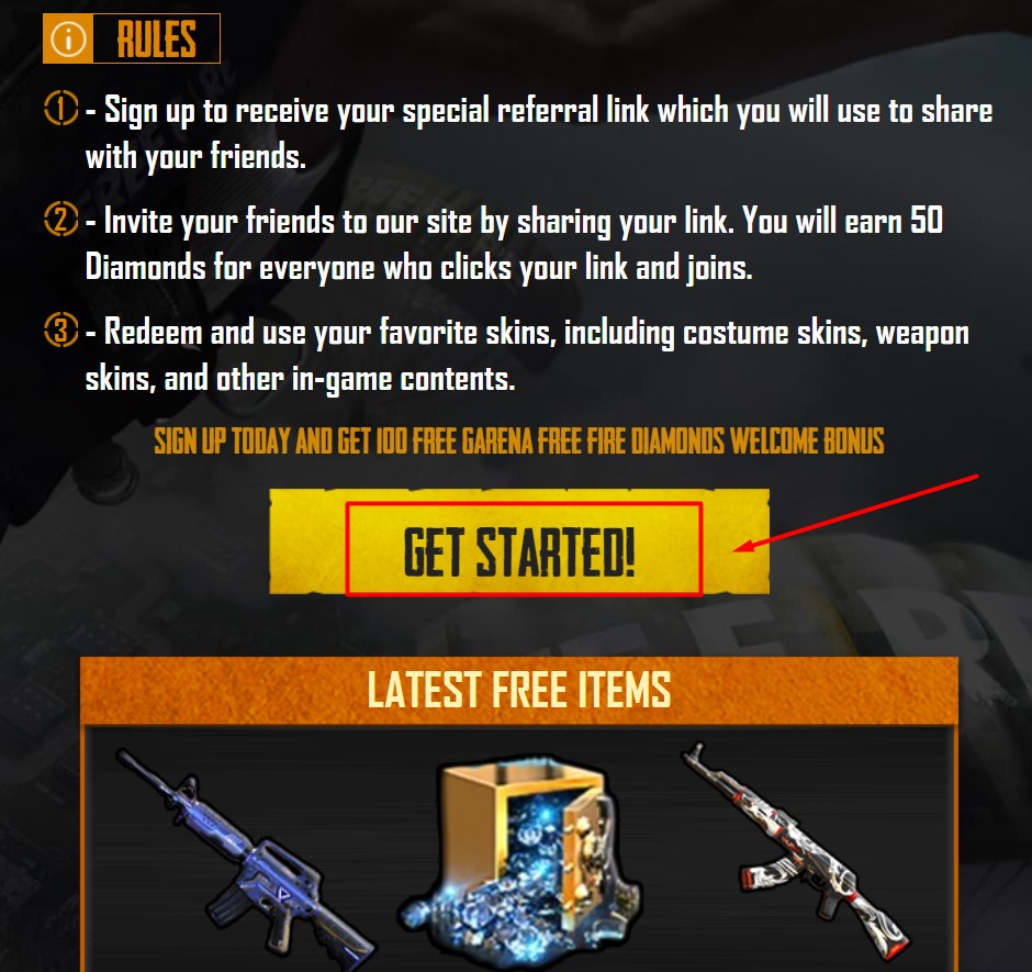 Free Fire Skin Generator