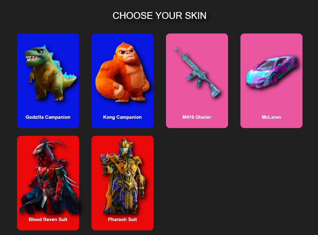 Free Fire Skin Generator
