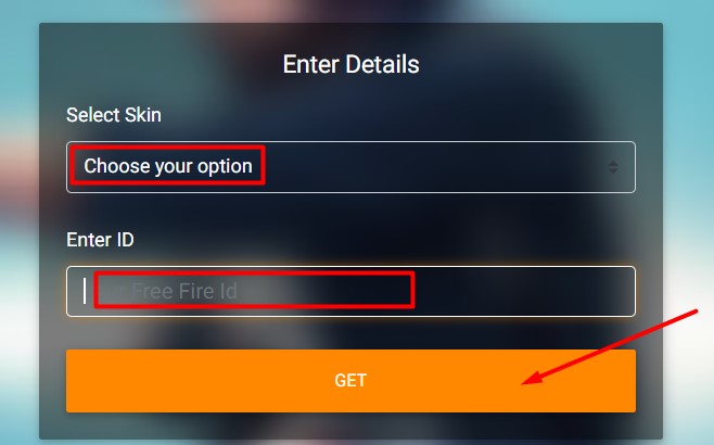 Free Fire Skin Generator
