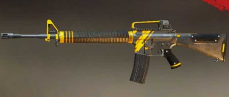 best guns BGMI M16A4