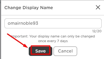 Roblox Display Name