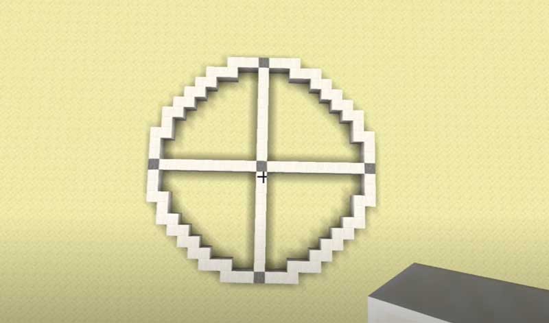minecraft circles and spheres