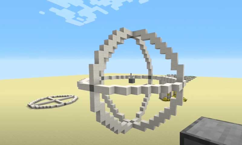 minecraft circles and spheres