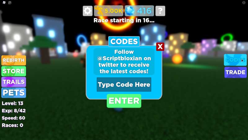legends of speed codes