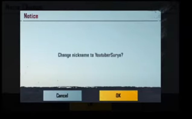 Change BGMI Stylish Name