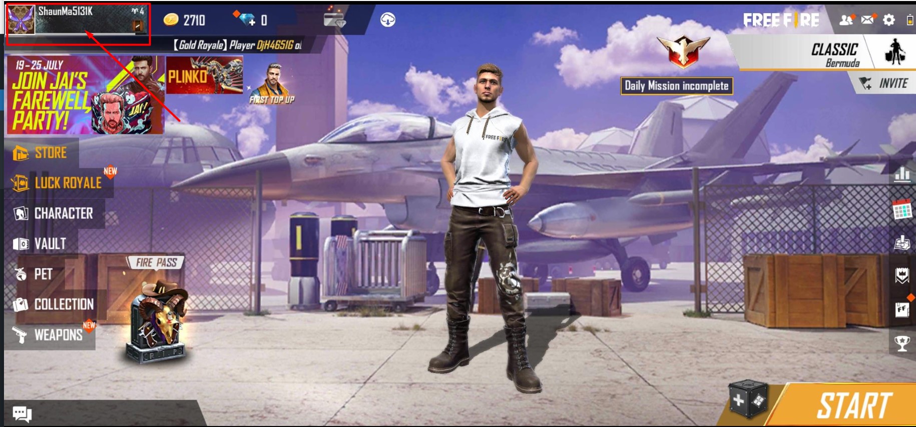 Free Fire Username and IGN