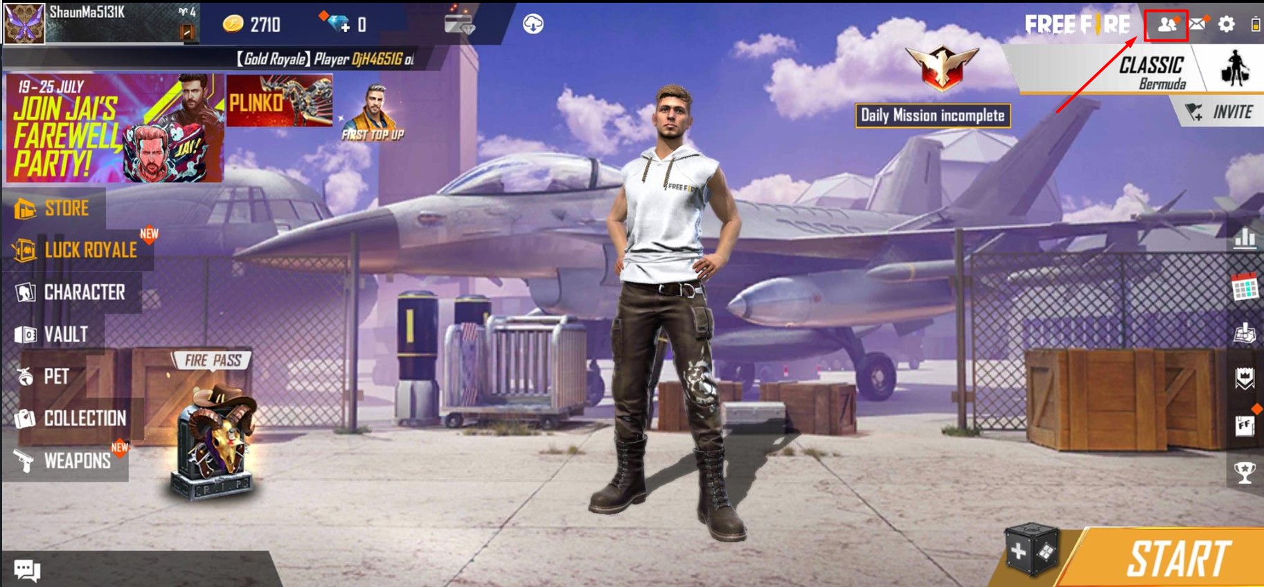 Free Fire Username, IGN and ID
