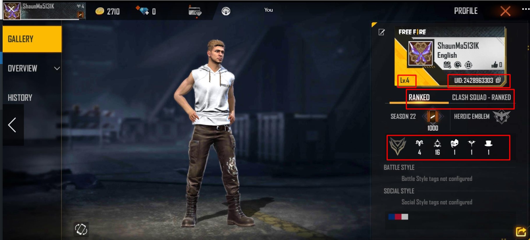 Free Fire Username and IGN