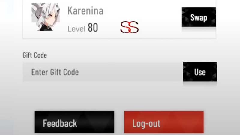 PGR Gift Codes Redeem