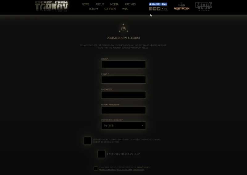 escape from tarkov promo codes