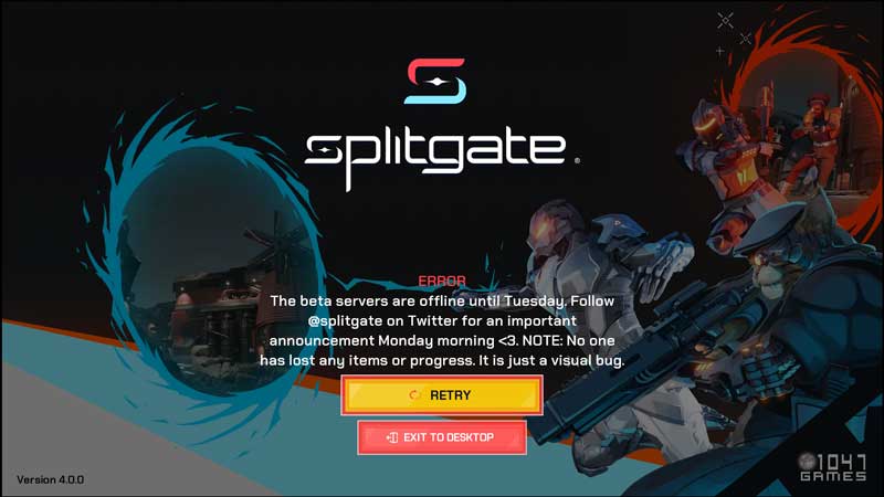 splitgate server status