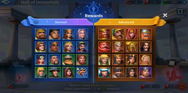 infinity kingdom tier list