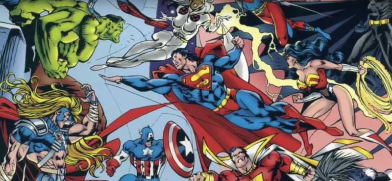 marvel vs dc theme