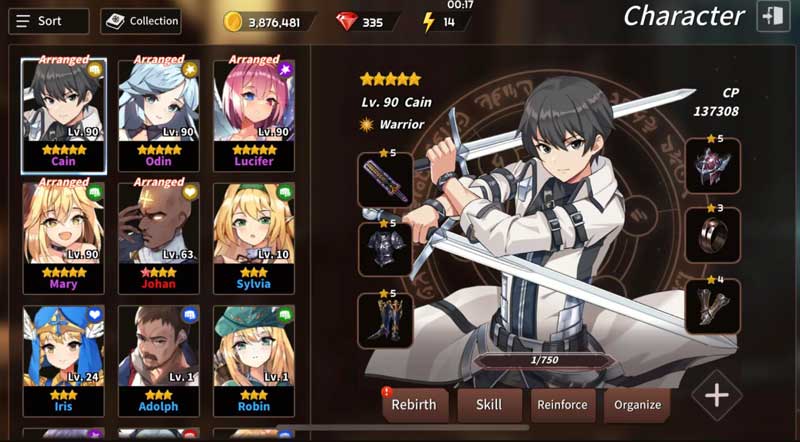sword master story tier list