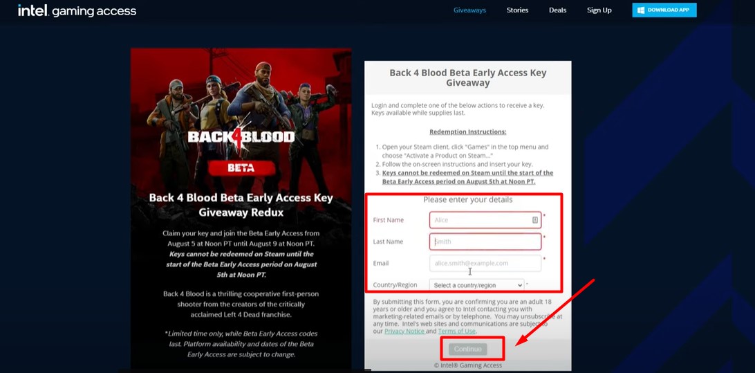 Back 4 Blood CD Key