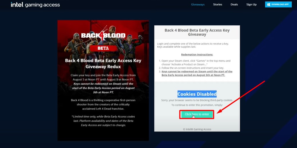 Back 4 Blood CD Key Guide