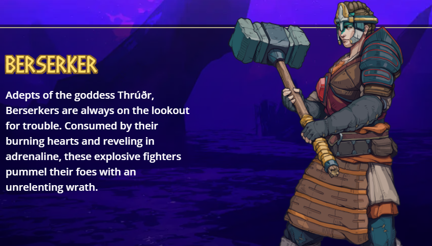 Tribes of Midgard: Berkerser class