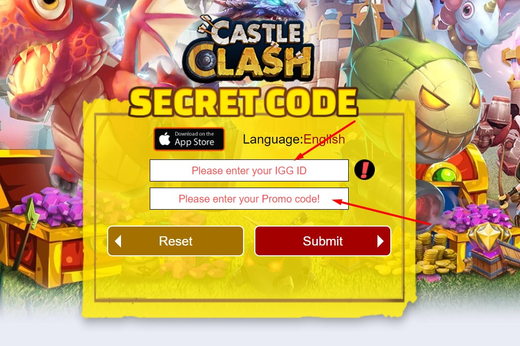 Castle Clash Codes