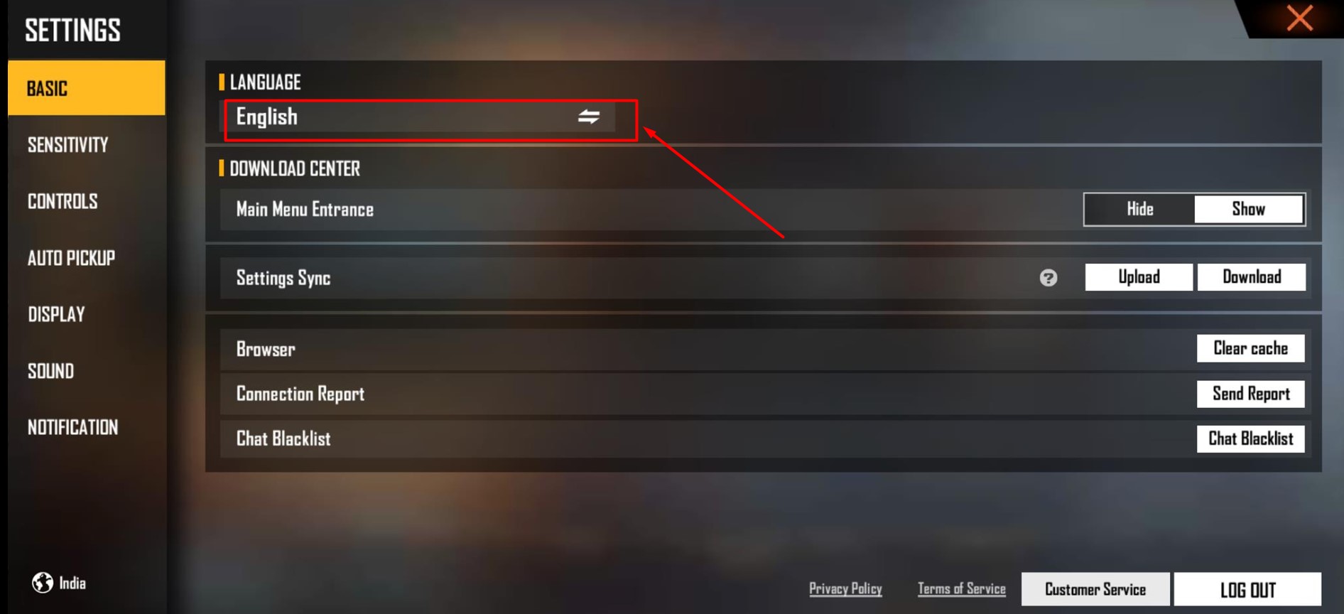 Free Fire Server Change Guide