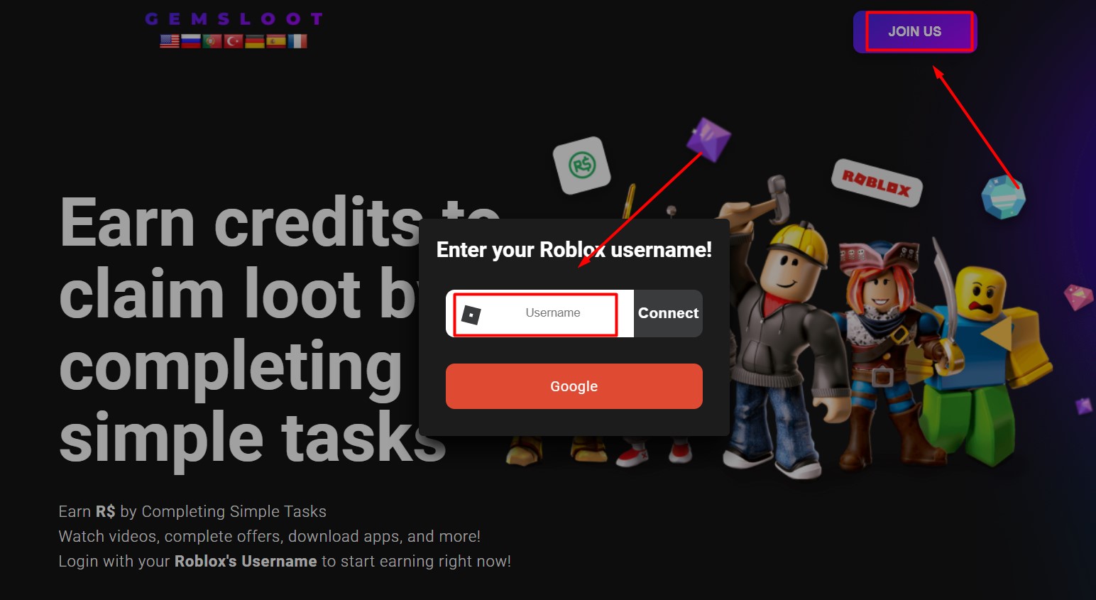 Gemsloot Com