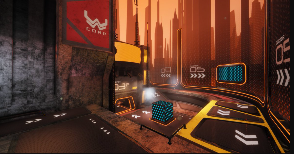 Helix Arena in Splitgate 