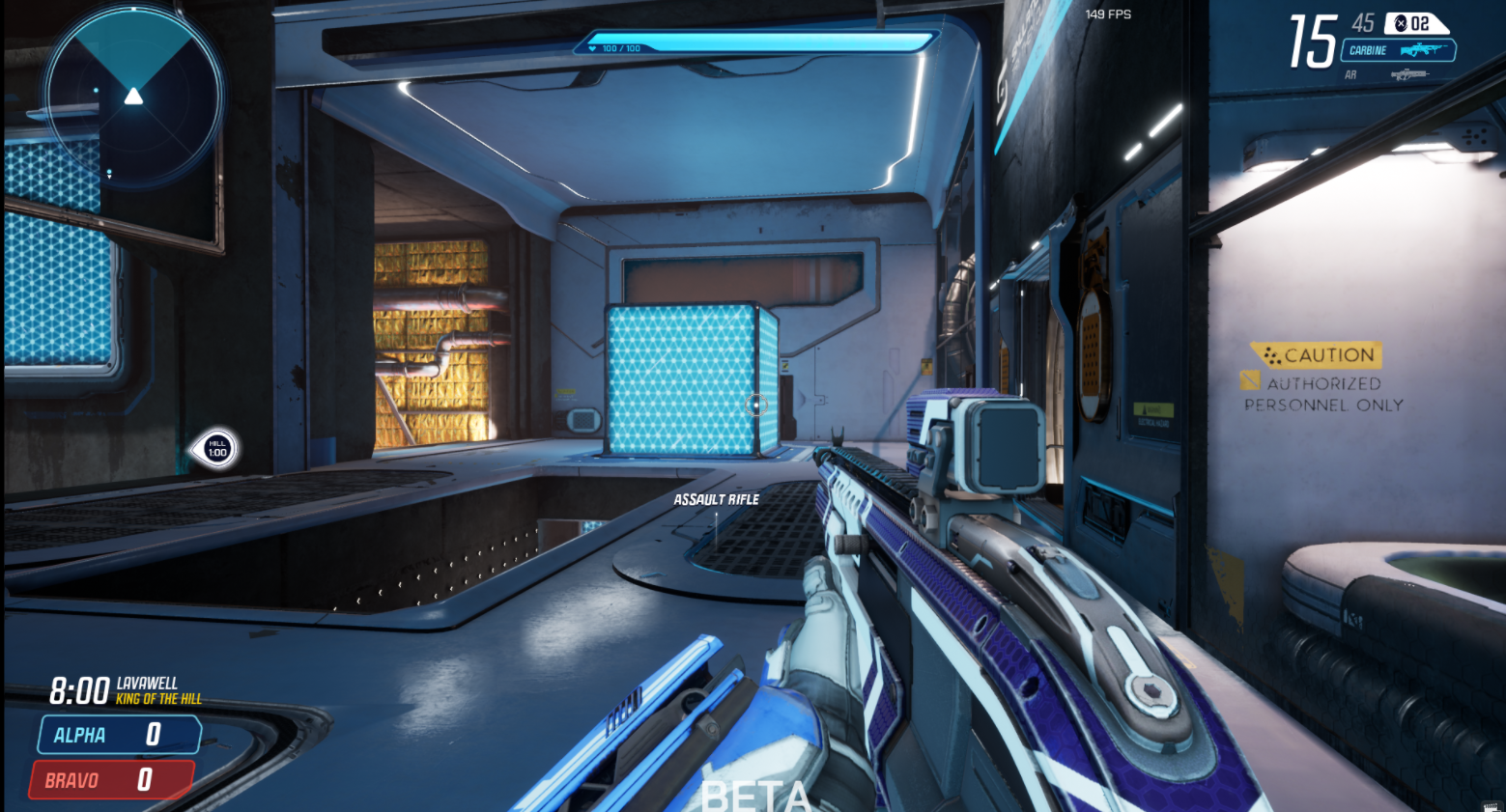 Lavawall Arena in Splitgate 