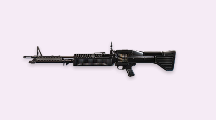 M60 in Free fire 