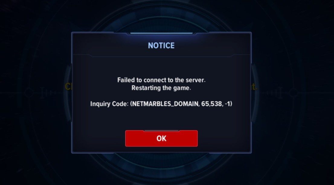 Marvel Future Revolution Failed to connect