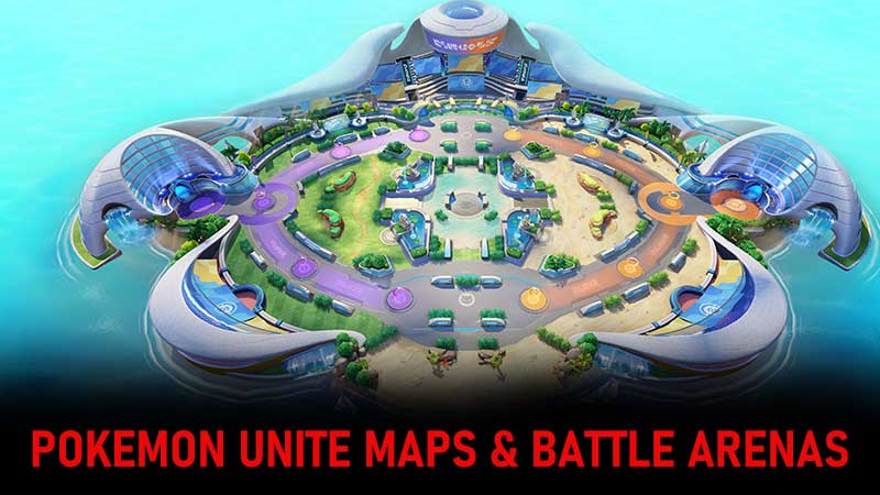 Pokemon Unite Maps and Battle Arenas