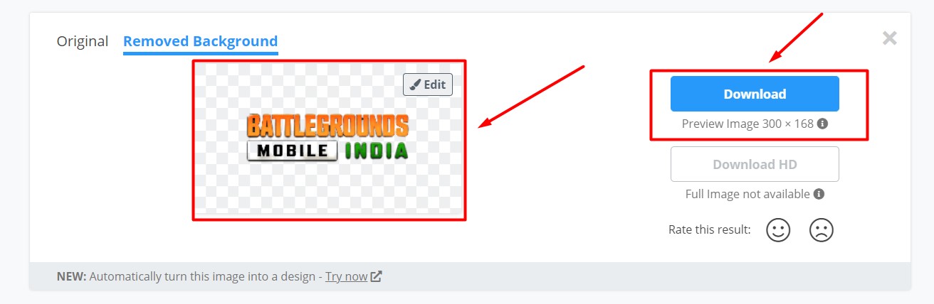 Remove bg JPG to PNG Converter