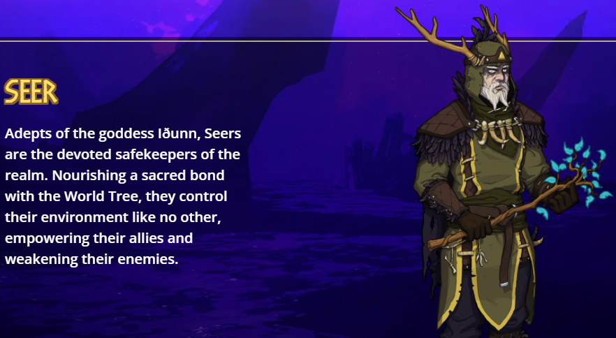 Tribes of Midgard: Seer class