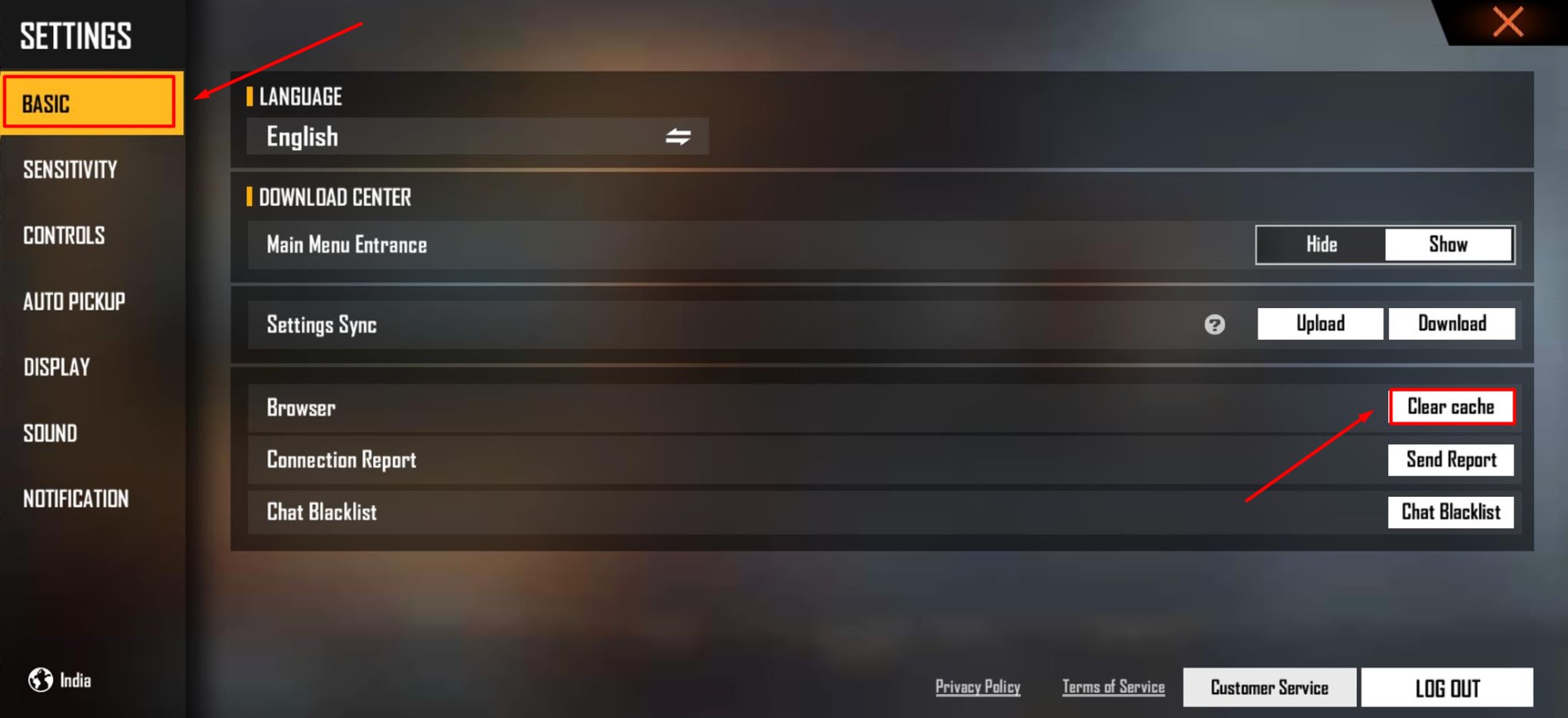 Free Fire Server Change Guide