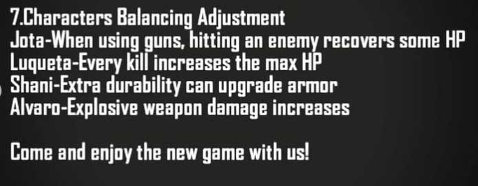 free fire OB29 maintenance features