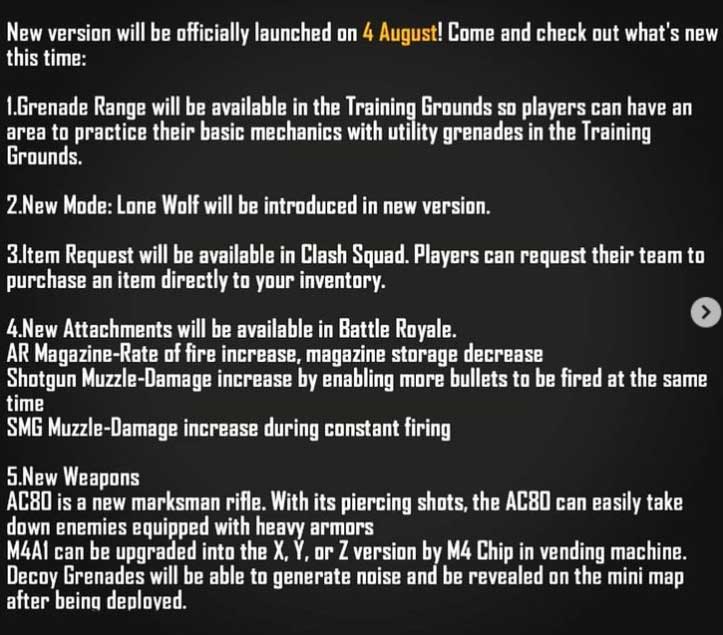free fire OB29 maintenance features