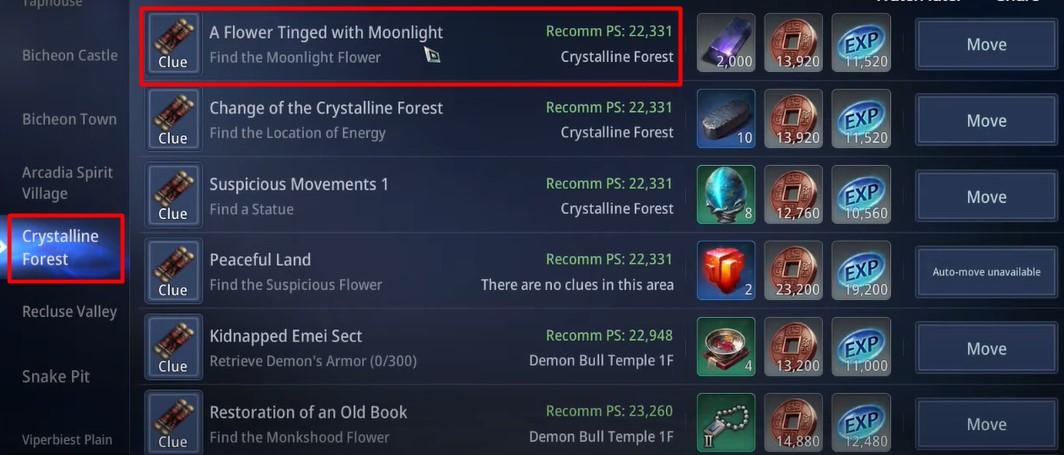 MIR4 Mysteries Quest Guide