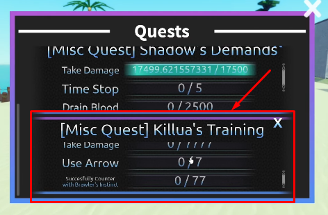 how to get KILLUA in AUT
