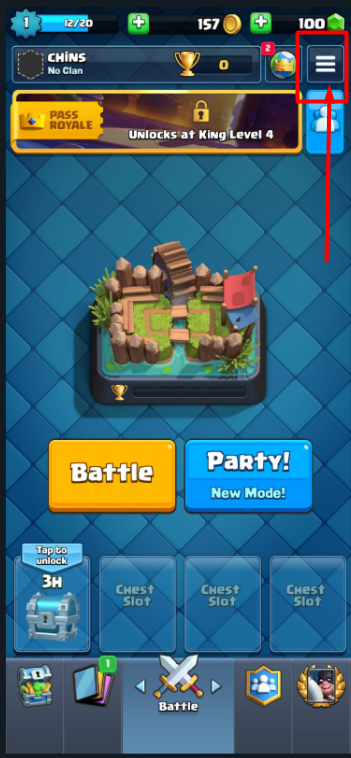 how to add friends in Clash Royale?