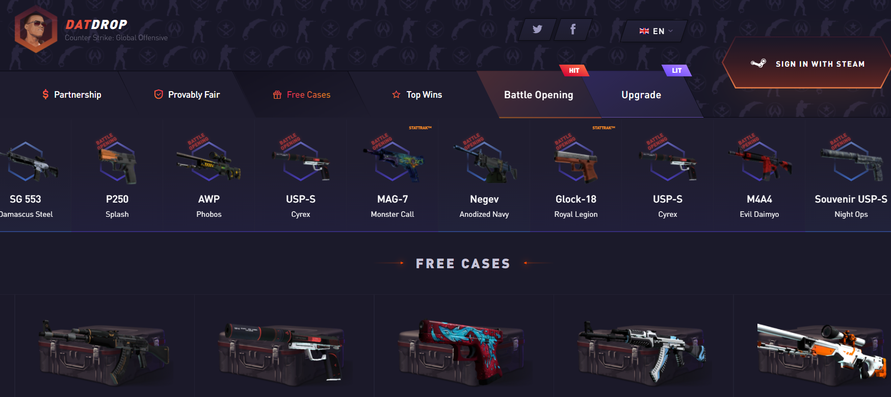 CSGO case opening sites 