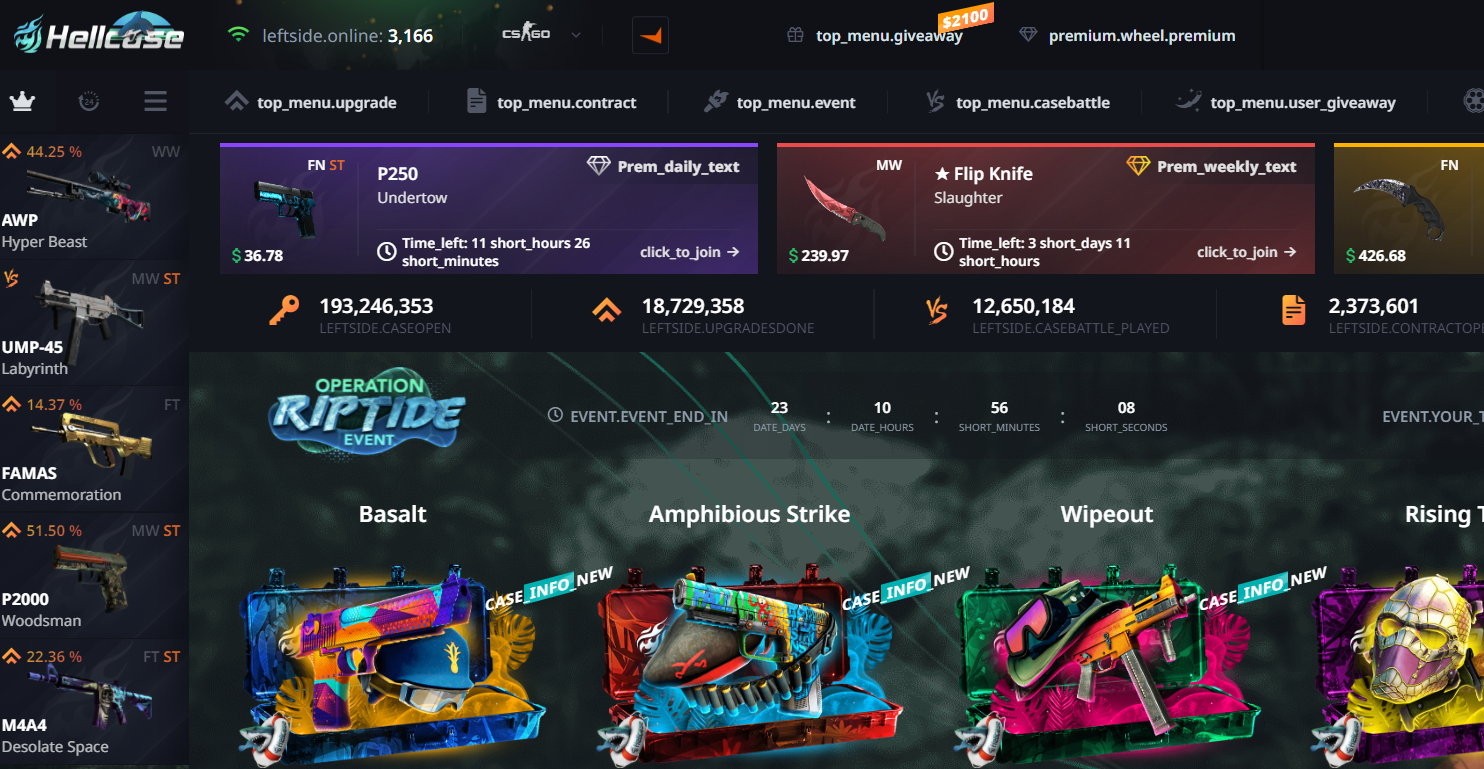 CSGO case opening sites 