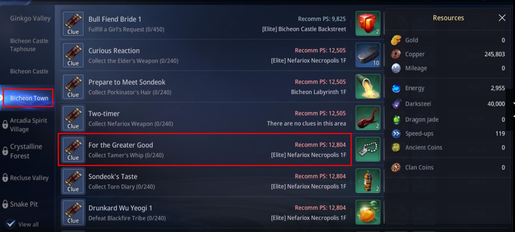 MIR4 Mysteries Quest Guide