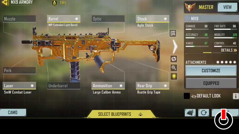 Best MX9 Loadout COD Mobile