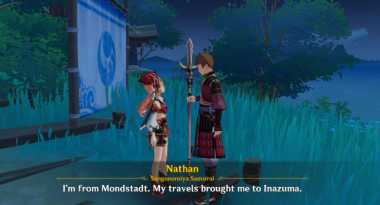 Nathan in Genshin Impact 