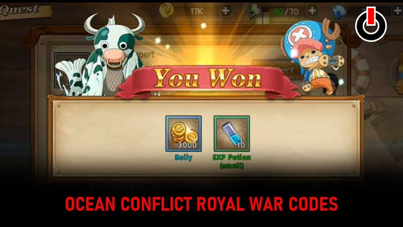 Ocean Conflict Royale War codes