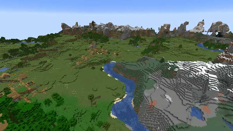 The Best Minecraft Seeds In Update 1.17 Caves & Cliffs