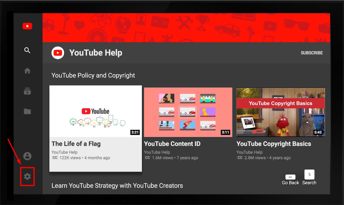 tv.youtube tv/start enter code