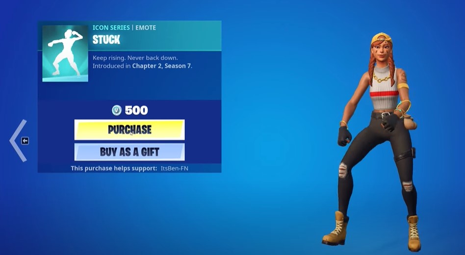 Fortnite Stuck Emote Guide